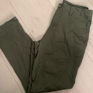 Army green pants